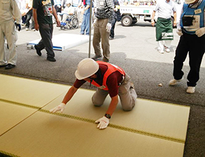 姫路市総合防災訓練・姫路市国民保護訓練に参加。