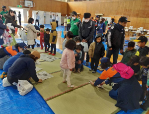 徳島県徳島市の防災訓練に参加。