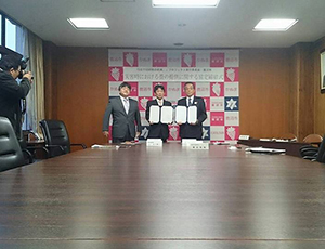 栃木県鹿沼市との防災協定を締結。