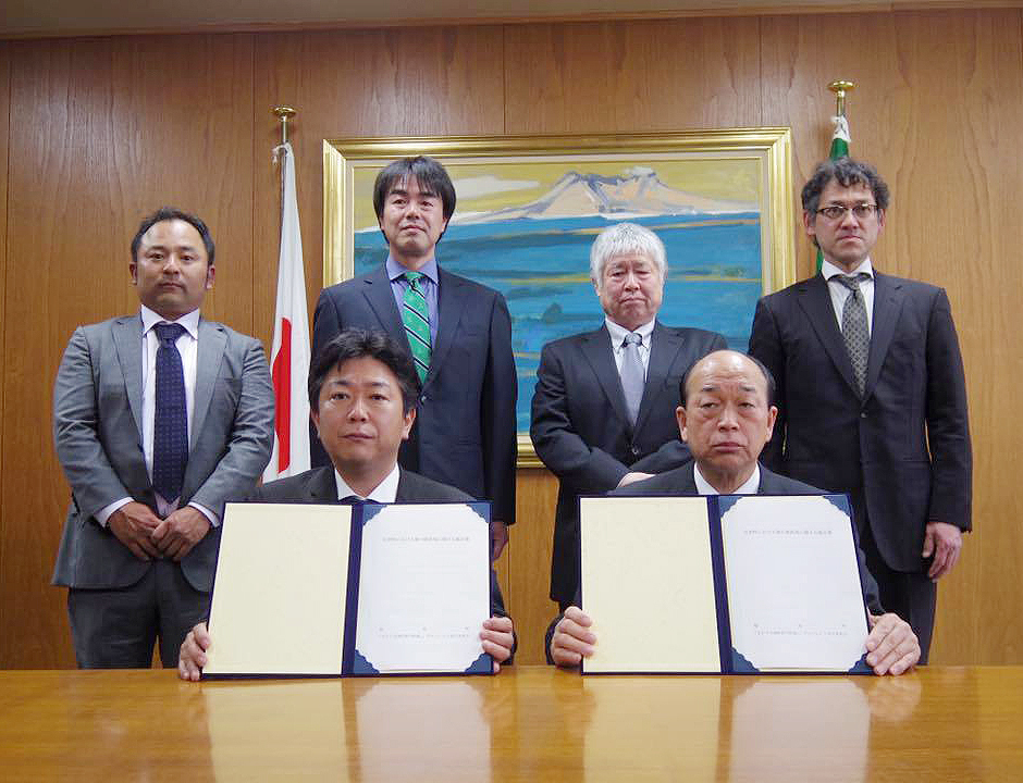 三重県伊賀市との防災協定を締結。