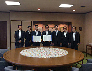 奈良県奈良市との防災協定を締結。